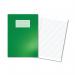 Hamelin Oxford Exercise Book 8mm Lined 80 Page A4 Dark Green (Pack of 50) 400136164 JD15778