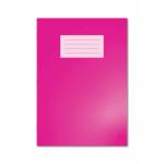 Hamelin Oxford Exercise Book 8mm Lined 80 Page A4 Pink (Pack of 50) 400136168 JD15790