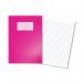 Hamelin Oxford Exercise Book 8mm Lined 80 Page A4 Pink (Pack of 50) 400136168 JD15790