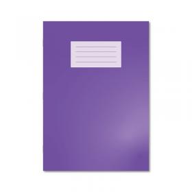 Hamelin Oxford Exercise Book 8mm Lined 80 Page A4 Purple (Pack of 50) 400136169 JD15793