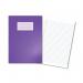 Hamelin Oxford Exercise Book 8mm Lined 80 Page A4 Purple (Pack of 50) 400136169 JD15793