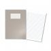 Hamelin Oxford Exercise Book 8mm Lined 80 Page A4 Grey (Pack of 50) 400136190 JD15796