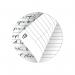 Oxford Touareg Wirebound Notebook Ruled A5 (Pack of 5) 400141845 JD16331