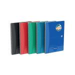 Oxford Oceanis Wirebound Notebook Ruled A4 Assorted (Pack of 5) 400178653 JD22044