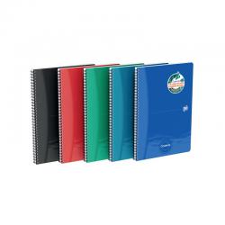 Oxford Oceanis Wirebound Notebook Ruled A4 Assorted (Pack of 5) 400178653 JD22044