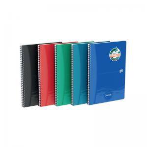 Oxford Oceanis Wirebound Notebook Ruled A4 Assorted Pack of 5