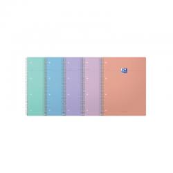 Oxford Smart Pastel Notebook A4+ Pack of 5