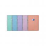 Oxford Smart Pastel Notebook Ruled Assorted A5 (Pack of 5) 400187022 JD23131