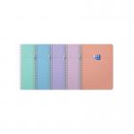 Oxford Smart Pastel Notebook Ruled Assorted A5 (Pack of 5) 400187022 JD23131