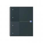 Oxford Hardback Wirebound Notebook 160 Pages Special Edition A4+ Black 400194457-S JD25347