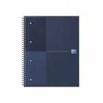 Oxford Hardback Wirebound Notebook 160 Pages Special Edition A4+ Dark Blue 400194458-S JD25351