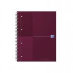 Oxford Hardback Wirebound Notebook 160 Pages Special Edition A4+ Red 400194459-S JD25355