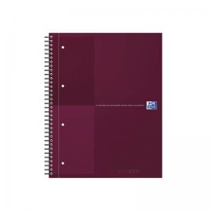 Oxford Hardback Wirebound Notebook 160 Pages Special Edition A4 Red