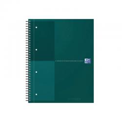 Oxford Hardback Wirebound Notebook 160 Pages Special Edition A4+ Green 400194460-S JD25359