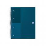 Oxford Hardback Wirebound Notebook 160 Pages Special Edition A4+ Blue 400194461-S JD25363