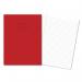 Hamelin Exercise Book 8mm Lined 80 Page A4+ Red (Pack of 50) 400206470 JD28544