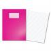 Hamelin Oxford Exercise Book 8mm Lined 80 Page A4+ Pink (Pack of 50) 400206519 JD28633
