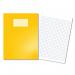 Hamelin Oxford Exercise Book 10mm Squared 80 Page A4+ Yellow (Pack of 50) 400206439 JD28643