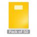 Hamelin Oxford Exercise Book 12mm Squared 80 Page A4+ Yellow (Pack of 50) 400206552 JD28649
