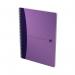 Oxford Poly Opaque Wirebound Notebook A4 Assorted (5 Pack) 100101918 JD36639