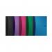 This image features a set of five A4 Oxford Poly Opaque wirebound notebooks. The notebooks have vibrant assorted colors and a durable wirebinding. Each notebook includes lined pages for convenient note-taking.