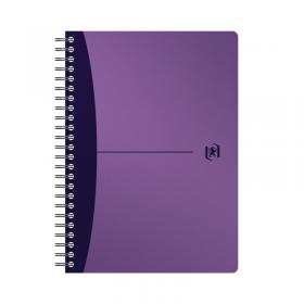 Oxford Poly Opaque Wirebound Notebook A5 Assorted (5 Pack) 100101300 JD36727