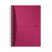 Oxford Poly Opaque Wirebound Notebook A5 Assorted (5 Pack) 100101300 JD36727