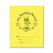 Hamelin Reading Record Book 40 Page 203x165mm Yellow (Pack of 100) 100102212 JD59246
