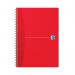 Oxford Card Cover Wirebound Notebook A4 Assorted (5 Pack) 100105331 JD65114