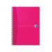 Oxford Card Cover Wirebound Notebook A4 Assorted (5 Pack) 100105331 JD65114