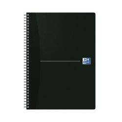 Oxford Card Cover Wirebound Notebook A4 Black (5 Pack) 100102931 JD66538