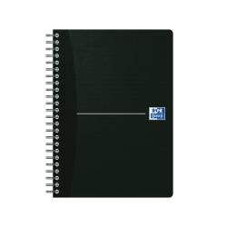 Oxford Card Cover Wirebound Notebook A5 Black (5 Pack) 100103627 JD66568