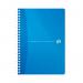 Oxford Office Wirebound Notebook Transparent Assorted A5 (Pack of 5) 100104780 JD66628