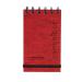 Cambridge Elasticated Red Notebook 76 x 127mm (Pack of 10) 100080421