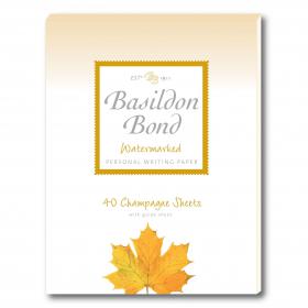 Basildon Bond Champagne Writing Pad 137 x 178mm (10 Pack) 100101040 JD90361