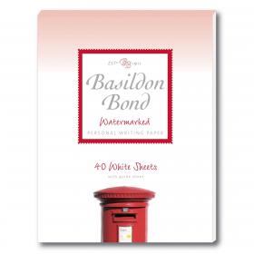 Basildon Bond White Writing Pad 137 x 178mm (10 Pack) 100105351 JD92359