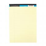 Cambridge Everyday Ruled Legal Pad 100 Pages A4 Yellow (10 Pack) 100080179 JD93288