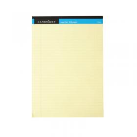 Cambridge Everyday Ruled Legal Pad 100 Pages A4 Yellow (Pack of 10) 100080179 JD93288