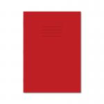 Hamelin Exercise Book 8mm Lined 80 Page A4 Red (Pack of 50) 100103371 JD93707