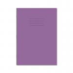Hamelin Exercise Book 8mm Lined 80 Page A4 Purple (Pack of 50) 100102203 JD93708