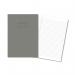 Hamelin Exercise Book 8mm Lined 80 Page A4 Grey (Pack of 50) 100103553 JD93711