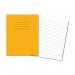 Hamelin Exercise Book 8mm Lined 80 Page 229x178mm Yellow (Pack of 100) 100105431 JD93755
