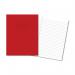 Hamelin Exercise Book 8mm Lined 80 Page 229x178mm Red Pack of 100 100103619 JD93756