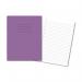 Hamelin Exercise Book 8mm Lined 80 Page 229x178mm Purple (Pack of 100) 100100013 JD93757