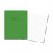 Hamelin Exercise Book 8mm Lined 80 Page 229x178mm Light Green (Pack of 100) 100104523 JD93760