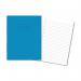 Hamelin Exercise Book 8mm Lined 80 Page 229x178mm Light Blue (Pack of 100) 100104424 JD93761