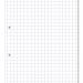 Hamelin Loose Leaf Paper 10mm Squared 1000 Page Punched 2 Hole A4 (Pack of 5) 100104180 JD95457