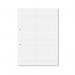 Hamelin Loose Leaf Paper 5mm Squared 1000 Page Punched 2 Hole A4 (Pack of 5) 100103318 JD95463