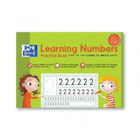 Hamelin Oxford Learn To Write Learning Numbers Book 32 Page A4 (Pack of 100) 100080207 JD96099