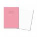 Hamelin Exercise Book 8mm Lined 80 Page A4 Pink (Pack of 50) 100100985 JD96168